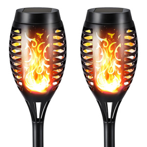 <span class=keywords><strong>Lampe</strong></span> solaire à <span class=keywords><strong>flamme</strong></span> <span class=keywords><strong>lampe</strong></span> de jardin étanche extérieure torche réaliste <span class=keywords><strong>lampe</strong></span> de paysage solaire - Product Image 1