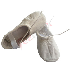 Zapatos de Ballet de cuero elástico para mujer, calzado de calidad - Product Image 5