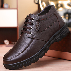 Chaussures en cuir classiques pour hommes, chaussures de bureau formelles, chaussures habillées pour hommes - Product Image 1