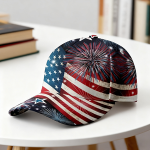 Gorras de Béisbol Nuevas 2025 de Alta Calidad, Personalizadas con la Bandera de Estados Unidos, de Algodón, de 5/6 Paneles, con Impresión de Alta Definición - Product Image 2