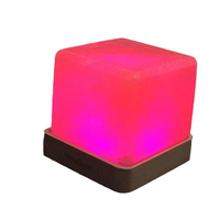Lámpara de sal Dormitorio Mesita de noche Luz de noche Decoración Luz cálida Regalo de vacaciones creativo