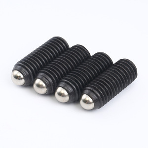Carbon Steel Ball Head Locating Screws M16 Metric Grade A Level 10.9 Anodized Black Internal Hexagonal - Product Image 2
