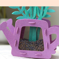 Bricolage artisanal en feutre pour enfants, fleurs en pot créatives pour enfants de la maternelle, Kits éducatifs, cadeau de fête des mères
