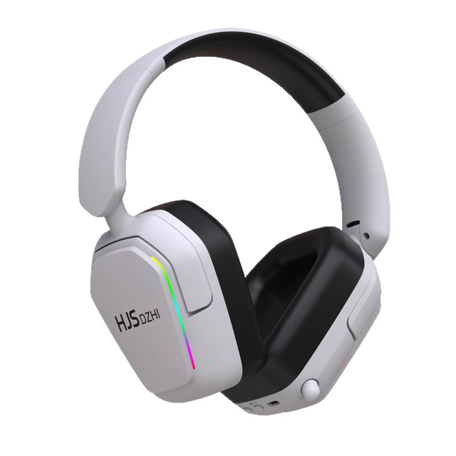 HJSDZHI HJ003 2.4G  Gaming Headset 40mm Driver 7.1 Virtual Surround Noise Cancelling Mic RGB for PC Esports
