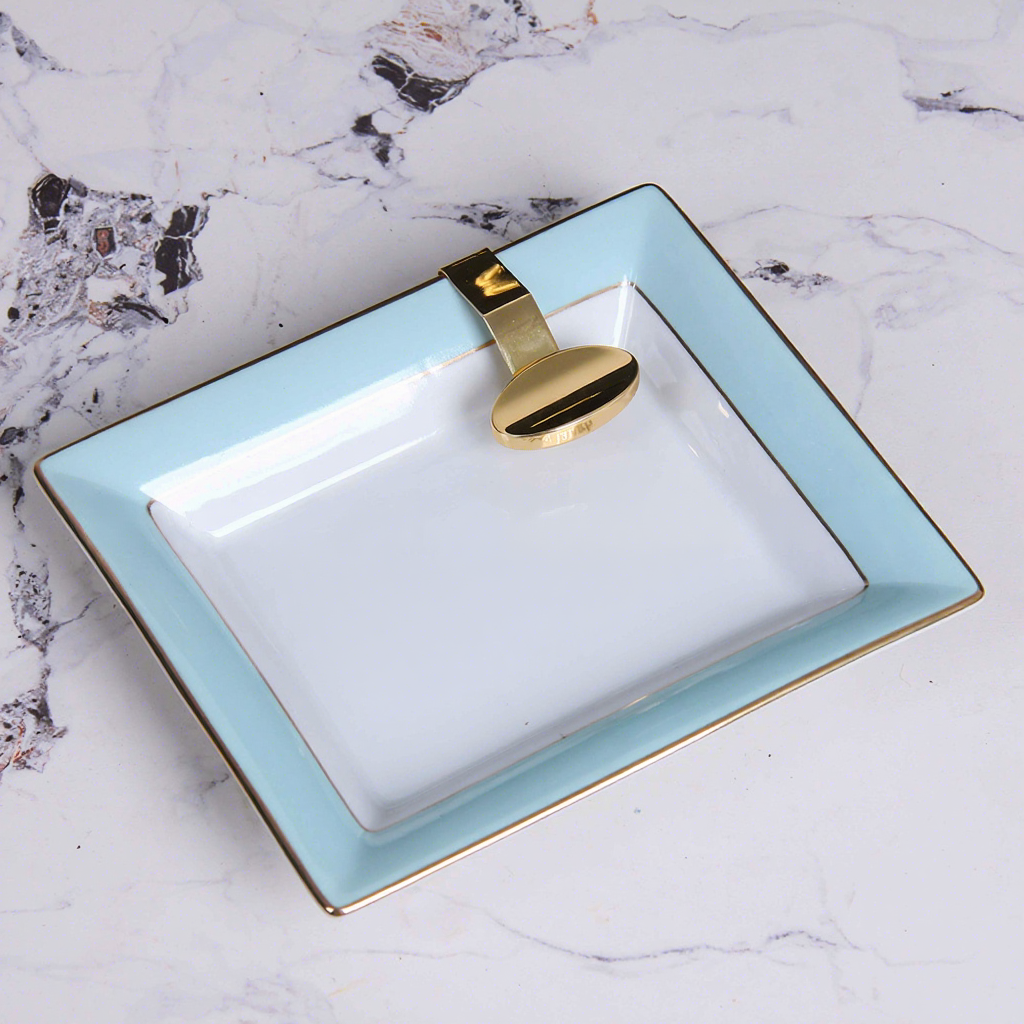 Bleu clair-19,5*16,5*3,5 cm