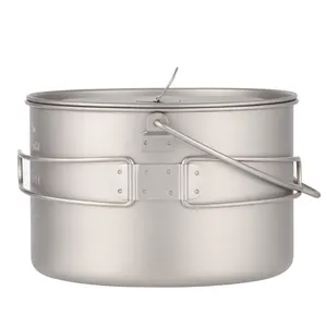 Pentola zuppa e pentole grande capacità 2000ml campeggio esterno escursionismo viaggi caccia Picnic pentole - Product Image 1