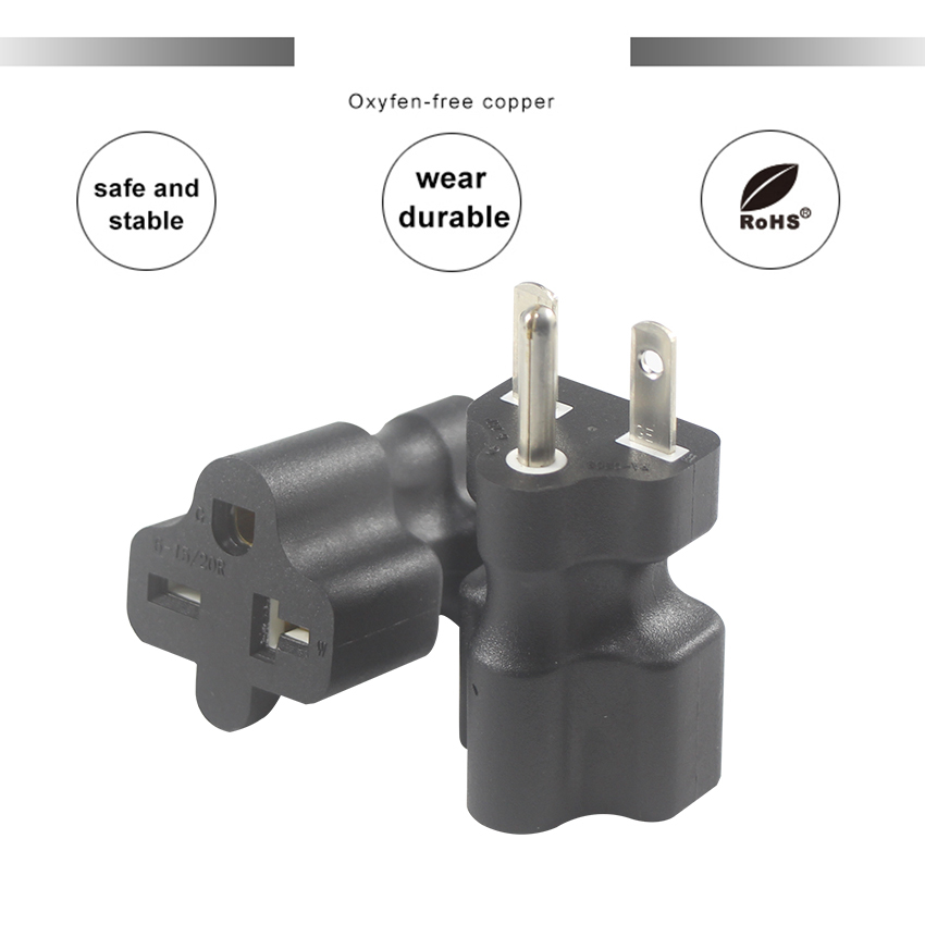 Spina Americana NEMA6-20P 20A 250V, Ricaricabile 3 Pin, Cavo Di Rete USA