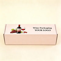 Cajas de Embalaje de Cartón Corrugado Personalizadas para Licores, Botellas de Champán, Whisky y Vino, Caja de Envío de Papel para Perfumes, Caja de Cartón para Vidrio