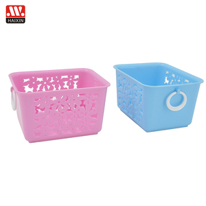 Wholesale Factory Home Hotel Rectangle Multi Function Storage Mini Desk <strong>Table</strong> Containing Plastic Storage <strong>Basket</strong> - Product Image 3
