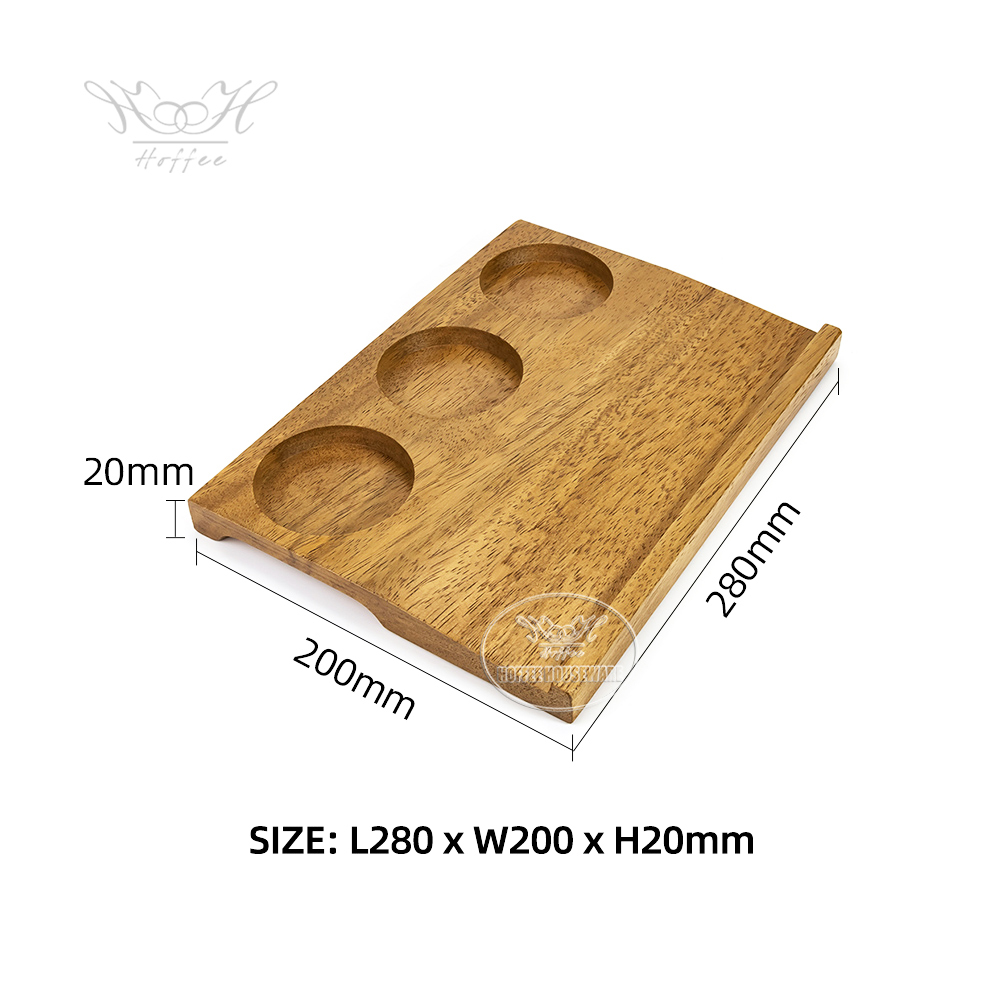 3-Cup Walnut Wood