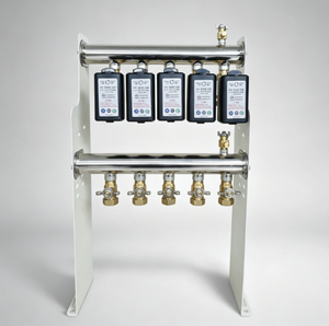 Collecteur intelligent à 5 boucles GHSYS5p pour chauffage par le sol radiant – Système de contrôle intelligent du chauffage hydronique - Product Image 1