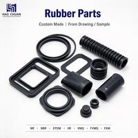 Pièces en caoutchouc personnalisées NBR EPDM FKM Shore 20-90A, composants en silicone résistants aux hautes températures pour les appareils électroniques automobiles