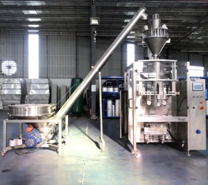 Machine à emballer de remplissage de sachet de poudre de piment d'épices de lait de sac de café goutte à goutte broyé - Product Image 6