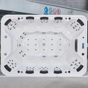 110-V-Whirlpool von <span class=keywords><strong>Spa</strong></span>-Herstellern 10-Personen-Schwimmbad mit Ozon-Hydrotherapie-<span class=keywords><strong>Home</strong></span>-<span class=keywords><strong>Spa</strong></span>-Badewanne für Massage im Freien - Product Image 3