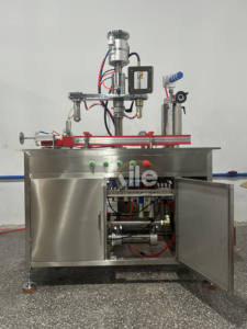 2025 Recem-chegados Semiautomática 4 em 1 Máquina De Pulverização De Aerossol Máquina De Enchimento De Aerossol para Tinta <span class=keywords><strong>Spray</strong></span> De Neve - Product Image 3