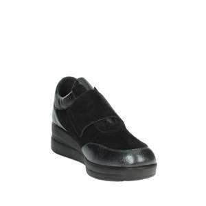 Scarpe da ginnastica da donna Novaflex Sadali nere con plateau, vestibilità comoda - Product Image 5
