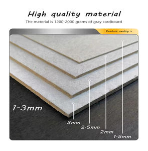 Boîte-cadeau pliante de luxe classique noire grande boîte de panier de cadeau de présentation magnétique pour l'emballage - Product Image 5