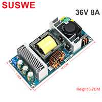 Module d'alimentation isolé AC-DC, carte d'alimentation à découpage 36v8a