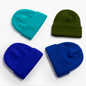 Topi Kupluk Rajut Polos Bergaris dari Pabrik OEM, Topi Ski Hangat Musim Dingin, Topi Kupluk Rajut Tuqu Berumbai Bulu, Gorros - Product Image 4