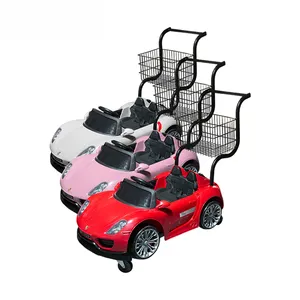 2020 supermercato bambini per bambini in metallo supermercato carrello della spesa giocattolo carrello trolley
