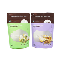 Op Maat Gemaakte Bevroren Voedsel Plastic Verpakking Voor Zeevoedsel/Dumplings Bevroren Fruit Pizza Loempia Kebabs Frietjes