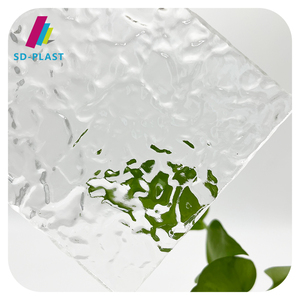 SUN-DECOR Hoja acrílica de 4mm en relieve transparente de alta transparencia Hoja acrílica fundida para corte por láser - Product Image 3