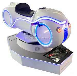 Dinibao 9D จำลองสำหรับปั่นจักรยานในสวนสนุก VR ความเร็วสูง