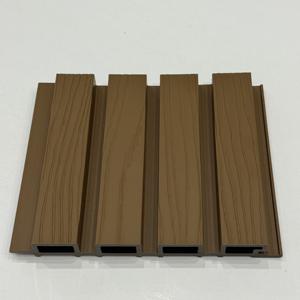 <span class=keywords><strong>Prix</strong></span> des fabricants Co-extrusion 3D gaufré Panneau mural cannelé en WPC pour usage résidentiel et commercial - Product Image 1