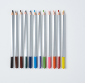Crayon noir personnalisé avec logo Cus imprimé de marque chinoise, crayon en bois multicolore, crayon HB avec gomme - Product Image 1