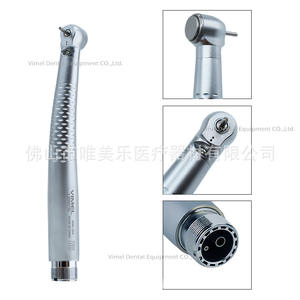 Turbine à vent haute vitesse, fraise dentaire, lumière ultraviolette LED intégrée, embout de pièce à main pour la détection des caries, pièce à main dentaire - Product Image 5