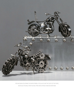 Modèle de <span class=keywords><strong>moto</strong></span> Harley créatif Véhicules moulés sous pression statiques Collection Loisirs Alliage <span class=keywords><strong>Moto</strong></span> Jouet Cadeau de collecte - Product Image 2