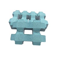 Ladrillos de Pavimentación de Espiga para Césped, Adoquines de Hormigón Prefabricado, Adoquines Verdes para Césped, Baldosas Permeables Ecológicas para Estacionamientos
