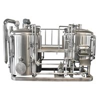 Système de brassage de bière commerciale, 5BBL, chauffage Direct du feu, équipement de brassage