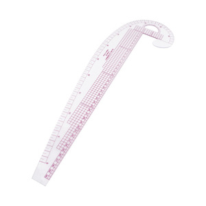 Regla multifuncional para prendas de vestir 6501, herramienta de plástico métrica curva para la creación de patrones de ropa. - Product Image 1