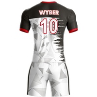 Maillots de football JFR Sports, style rétro, sublimation, séchage rapide, uniformes de football pour enfants, nom personnalisé, vêtements de sport pour adultes