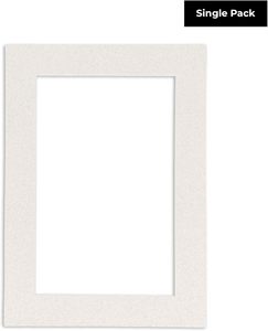 Poster Palooza 11x14 Mat Bevel Cut 8x12 Acid Free Oyster Shell White Precut Matboard Photos Framing <span class=keywords><strong>4</strong></span>-ply Thickness - Product Image 2