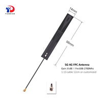 Antena de Parche Interna OEM ODM de Alta Ganancia 8dBi, Antena FPC de Transmisión de Señal Multibanda WiFi GSM 2G 3G 4G LTE para Dispositivos IoT