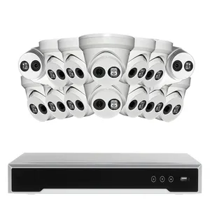 Original Hik 16CH Plug&Play POE NVR Kit System DS-7616NI-K2/16P DS-2CD2343G0-I 16 Camera Cctv System