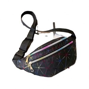 Bolso Bandolera Láser Deslumbrante Nuevo de Fábrica BSCI para Hombre y Mujer, Bolso de Hombro Individual Colorido para Ocio y Playa, Riñonera - Product Image 3