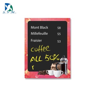 Producto caliente menú <span class=keywords><strong>pizarra</strong></span> montado en <span class=keywords><strong>la</strong></span> pared de menú de <span class=keywords><strong>restaurante</strong></span> de tablero de tiza - Product Image 1