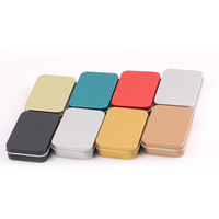 Étui à crayons rectangulaire en fer blanc XINRUI XR-466 avec couvercle supérieur et inférieur, idéal pour les cadeaux, fabriqué en Chine, diverses tailles, en stock