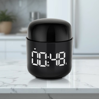 99M59S Timer dapur Digital silinder ramah lingkungan pengatur waktu Atas & bawah tombol untuk manajemen waktu Timer Digital LED