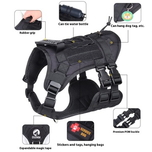 Chaleco táctico de nuevo estilo para perros grandes, arnés para perros resistente al agua para exteriores, arnés táctico a prueba de escape para perros medianos y grandes - Product Image 3