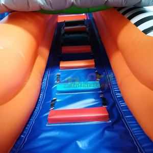 Tobogán inflable gigante para niños, de uso comercial, con temática de construcción, para exteriores, modelo Little Builder. - Product Image 3