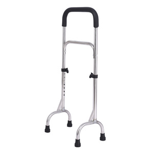 Bastón multifuncional de altura ajustable, de aleación de aluminio, antideslizante, ligero, para uso en hospitales para personas mayores - Product Image 5