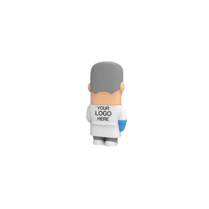 Clé USB personnalisée en PVC souple pour <span class=keywords><strong>femme</strong></span> biologue <span class=keywords><strong>scientifique</strong></span> /16 Go/32 Go/64 Go Stockage Clé USB de classe A - Product Image 4