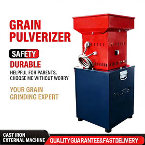 מטחנת דגנים חשמלית ניידת בעלת יעילות גבוהה, מטחנת תירס מיני, מטחנת קמח נירוסטה לחיטה וסויה - Product Image 4