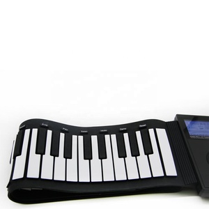 Portátil 88 teclas Flexible de silicona Piano plegable teclado electrónico de <span class=keywords><strong>iword</strong></span> - Product Image 3