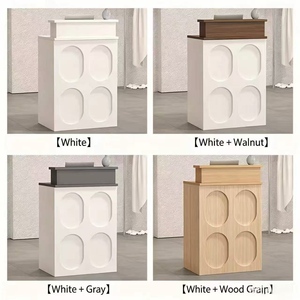 Modern Simple <b>Reception</b> <b>Counter</b> Table Small Cashier Bar Desk for Beauty Salon & Women Clothing Store Front Desk - Product Image 6