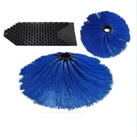 Brosse à rouleaux automatique industrielle pour lavage de voitures et d'autobus, équipement de nettoyage avec poils en nylon durables
